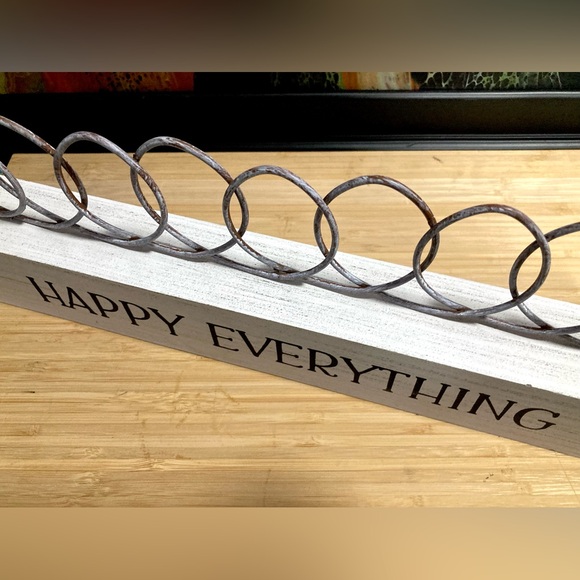 Happy Everything Card Holder Card Stand Card Organizer Cottagecore Holiday Decor - Picture 7 of 13